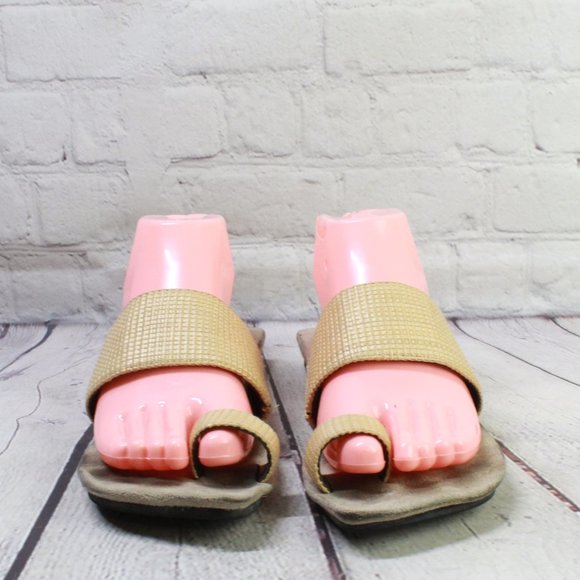 United Nude Tan Toe Slide Sandals Size Eu 39 US 8.5 - Picture 4 of 9